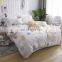 2020 new design pattern reactive printing aloe cotton polyester fabric soft breathable bed sheet duvet cover cheap bedding set