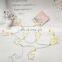 Battery Powered 10L Metal Christmas Tree Shaped Clips Fairy String Lights For Home Party Decoration