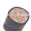 Waterproof YJV22 copper outdoor power electric cable