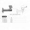 Sonlam TJ-26 wall mounted stainless steel steel pipe bracket