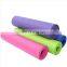 PVC yoga mat fitness equipment for women