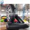 Factory inflatable soccer dart board game, cheap inflatable foot dart game with 5 balls