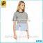 New design Two layer fashion women t shirt factory