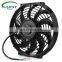 12V 12 inch Motor Engine Radiator Oil Cooler Cooling Electric Pull Push Fan Radiator Engine Slim Cooling Fan Universal ABS Steel