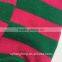 2015 hot saling women bright-coloured socks stripe sock