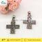 Orthodox antique cross pendant