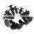 240pcs/set automobile universal Mixed car body panel Christmas tree fixed clip plastic fastener kit