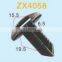 High-Quality Black Car Trunk Sealing Pickup Modification Accessories Auto Plastic Fasteners Clips Buckle
