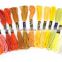 50/100/150/200/250/450 PCS Sewing Skeins Polyester High Quality Random Color Cross Stitch Thread Kit Embroidery Floss Thread