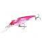 11cm 9.5g 10 colors 3D Bionic eyes Saltwater Fish Baits with Treble Hooks  Quivering Minnow Sea Bass  Bait Fishing