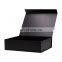 Ready to ship shallow black scratch resistance a3 magnetic present packaging boxes