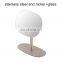 New Mini Oval  Cosmetic Mirror Stainless Steel Cosmetic Mirror Magnifying Hot Selling Make up Mirror