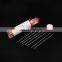 Medical disposable hematocrite glass non-heparinized 75mm capillary tubes heparin