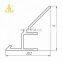 Kitchen Aluminium profile for cabin Zhonglian Factory Designed 6063 T5
