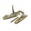 New china factory price main manual security sliding zinc house key door lock set