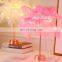 Creative Feather Table Lamp Warm White Light Tree Feather LED Wedding Decorative Lights