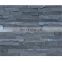 outdoor exernal black wall sheet stacked slate culture stone veneer cladding veneer panels tile outside exterior wall