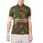 Wholesale price camo design army camouflage Polo shirt for men camo polo shirts for women