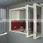 latest design windproof standard  glass bi   aluminium foiding window