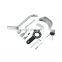 Steel Chrome Polished Classic Tilt Steering Column Floor Shift Fits 1963-83 Wagoneer Gladiator Cherokee SJ Steering Parts