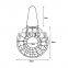 Wreath Design Garden Metal  Hanging Bird Feeder