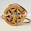 Crescent Round Handwoven Rattan Bag Shoulder Boho Bag