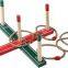 Quoits Wooden Set Ring Toss Game Perfect Toy for Outside Garden With Wood Pegs and Rope Hoops