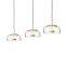 Artdecolite Modern LED Glass Hanging Pendant light fixtures