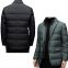 Winter Down Filled Windproof Waterproof Casual Blazer Suit Jacket for Men