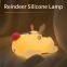 New Baby Night Light Christmas Cartoon Reindeer Rechargeable Little Monster Lamp LED silicone night light for kids room
