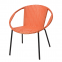 Colorful Garden Patio Stackable Chair Iron Chair Cheap Factory Price Resin Chair