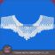2016 latest style customized flower edges blouse collar patch cotton kurta neck designs