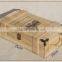 wine wooden box for 2 bottle, wine bottle gift box
