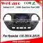 Wecaro WC-HI8071 Android 4.4.4 car stereo 2 din touch screen car radio gps for hyundai i10 car dvd stereo mirror link 2014 2015