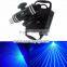 DIY 360 degree DMX Auot active 200mW blue laser disco light