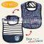 Japanese manufacture products high quality cute and new design wholesale baby reversible bibs paisley pattern infant wear