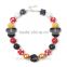 2016Jewelry chunky bubblegum beads necklace cute mouse pendant necklace for children headband set