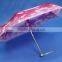 Fashionable Pocket-size 19" colorful aluminium 5-fold Umbrella