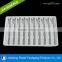 Eco-friendly and non-toxic custom made disposable ampoule and vial plastic trays