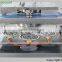 3 cavities container moulds for 80T aluminium foil container making machine