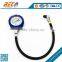 60mm 16 bar tyre gauge hgv tyre pressure gauge