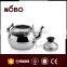 stainless steel bakelite handle kettle