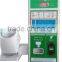 coin operated body height and weight scale