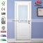 JHK- G31 Cheap Lowes Modern Single Frosted Glass Interior Solid Wooden Doors