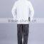 2015 Double -breasted White Kitchen Cooking Clothes