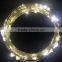 LED String Lights Copper Wire LED Lights, 100 LEDs Waterproof Starry String Lights, 33ft 10m Warm White LED