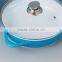 Die-casting high quality ceramic sauce pot casserole cookware ser with induction