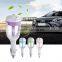 Portable Essential oil Aroma Diffuser Cool Mist Car Humidifier Ultrasonic with Car Charger port