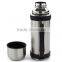 Stainless Steel 1L / 34 Oz. Capacity Vacuum Travel Pot- Portable Hot or Cold Beverage Container