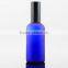 100 ml blue frosted glass bottle with dropper cap essential oil glass bottle